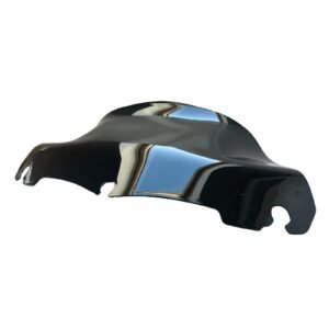 Windshield 9" black Street Glide 14-23