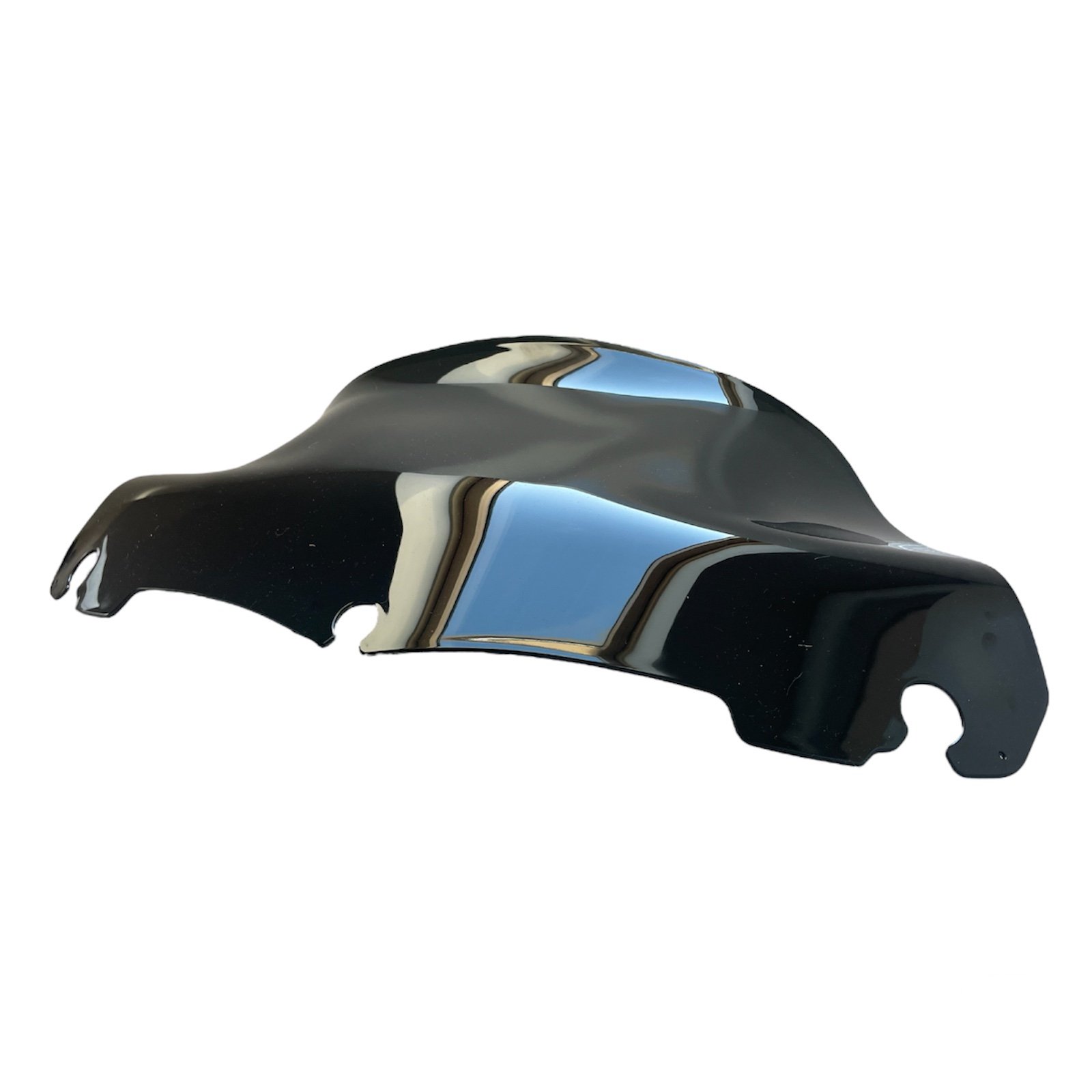 Windshield 9" black Street Glide 14-23