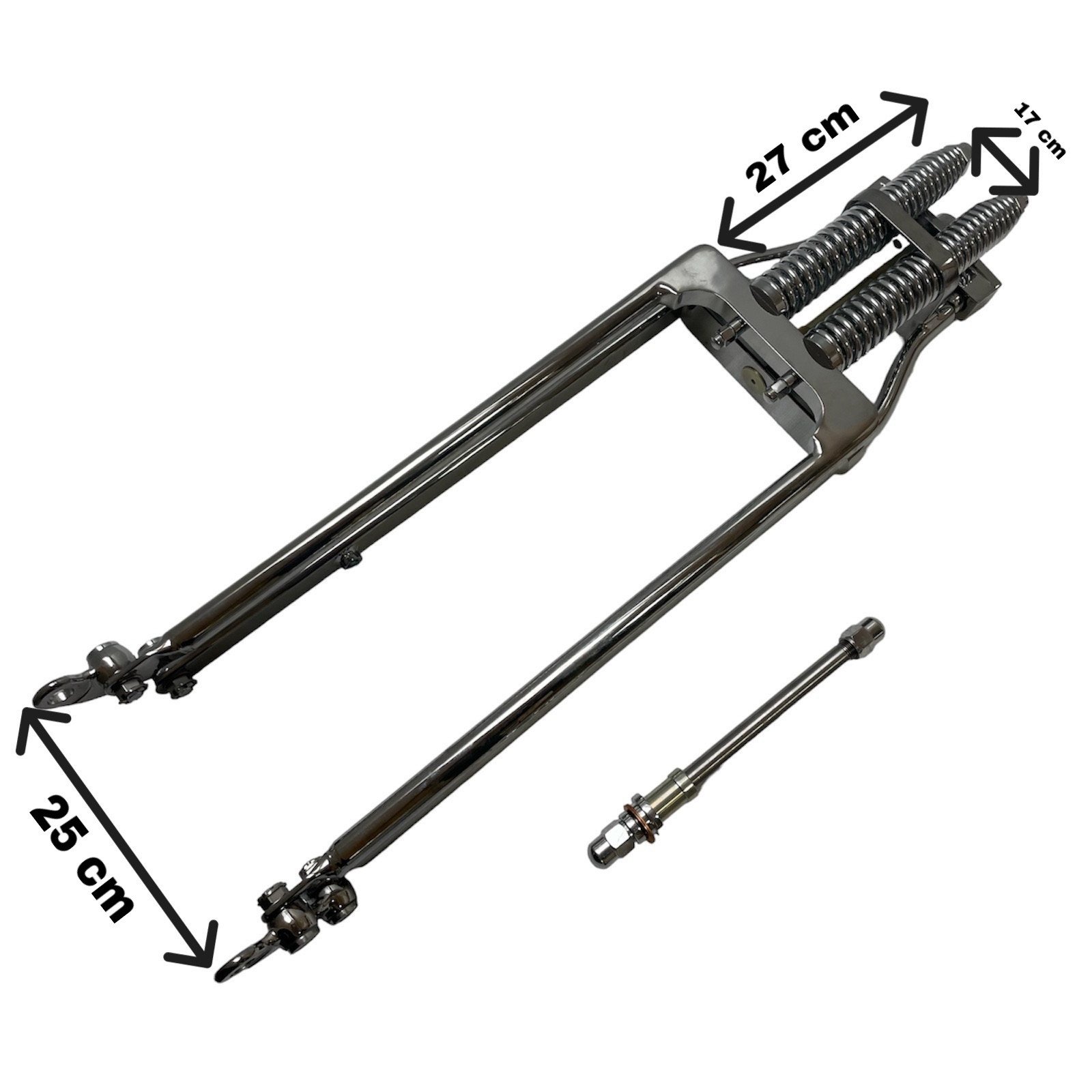26'' Springer Fork For Harley Davidson Softail/Dyna/Touring - obrazek 2