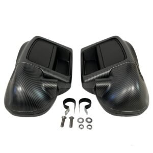 Lower vented leg fairing matte carbon fiber imitation Touring 14-23