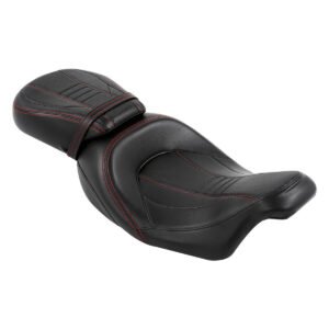 Seat black/red Touring 09-23
