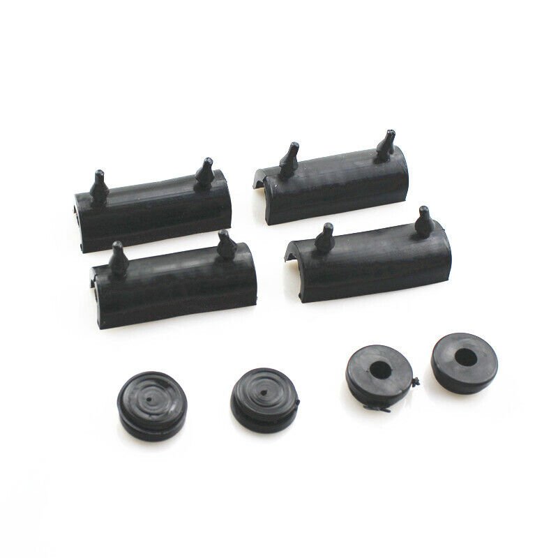 Set of 4 Rubber Support Cushions for Hard Saddlebags - obrazek 2