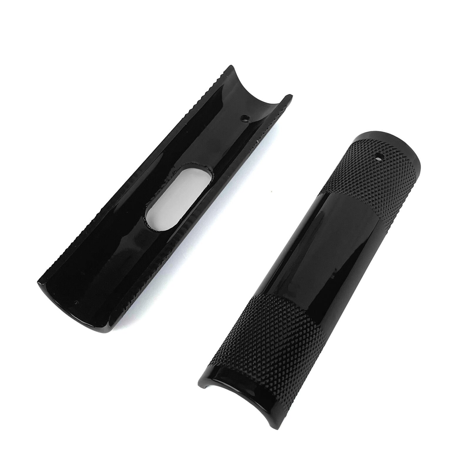 Handlebar riser clamp adapter gloss black