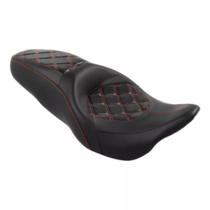 Seat black/red Touring 09-23