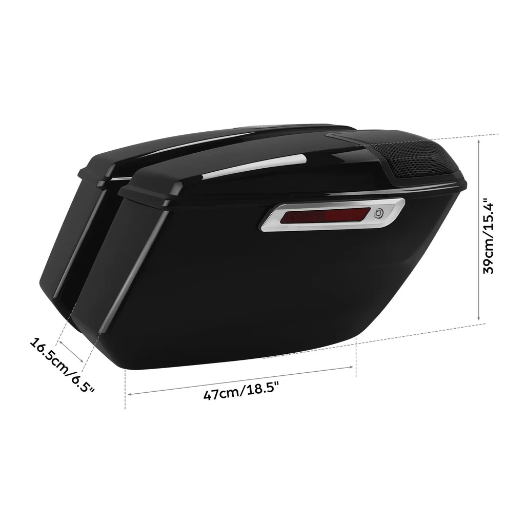 Saddlebags with 6x9" speaker covers for Touring 23+ - obrazek 3