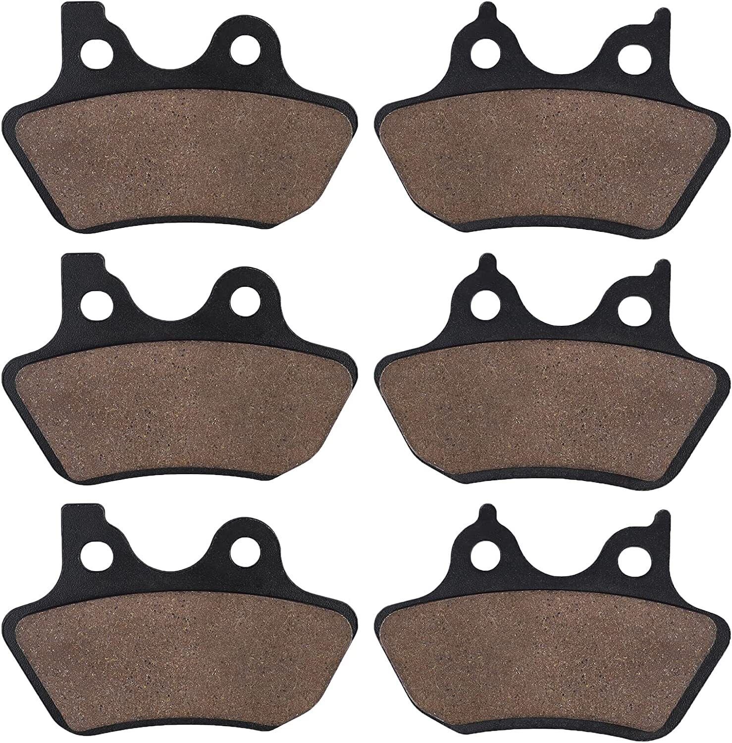 Front/rear carbon brake pads Softail - obrazek 3