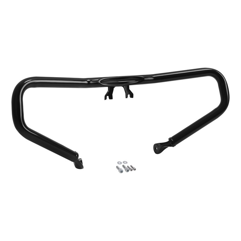 Engine guard crash bar black chopped Road Glide 23+