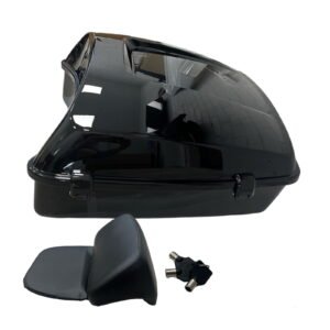 Tour Pack chopped with backrest black latch Touring 14-23
