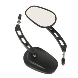 Mirrors rear view matte black