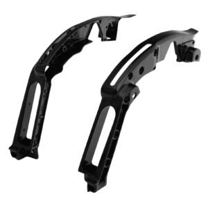 Rear fender support brackets black Touring 14+