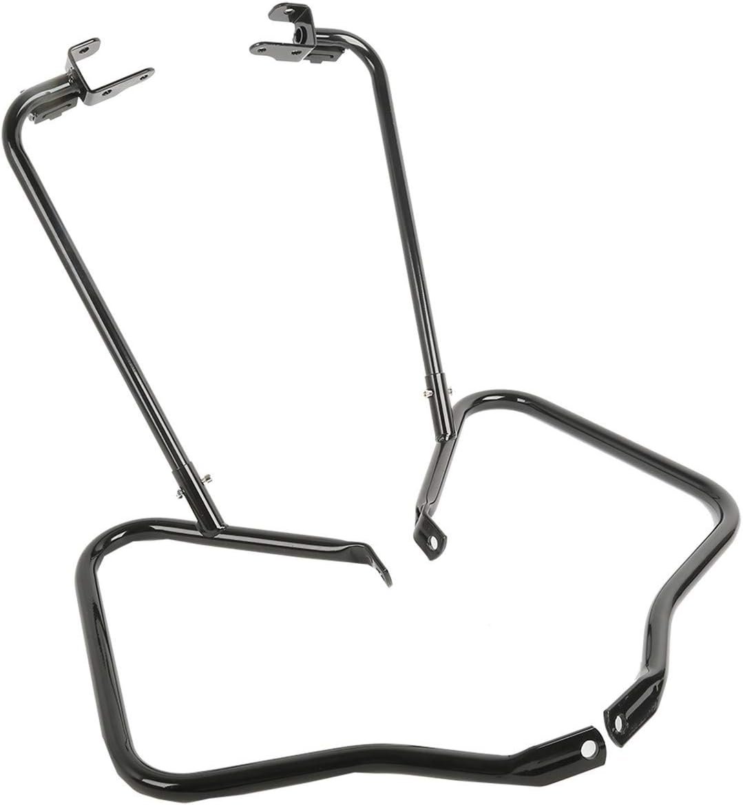 Saddlebag crash bars black Touring 14-23