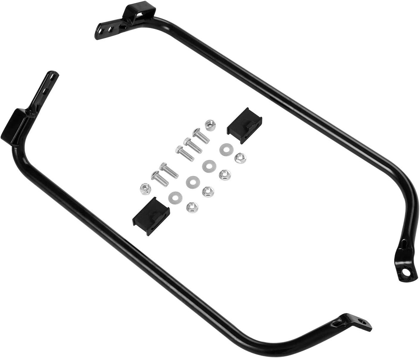 Saddlebag support brackets black Touring 97–08 - obrazek 3