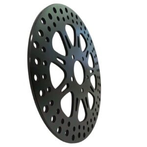 Rear brake disc black 30cm Touring 08+