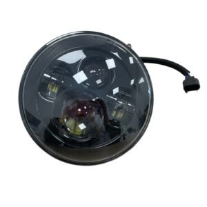 Headlight black 7" LED 94-23