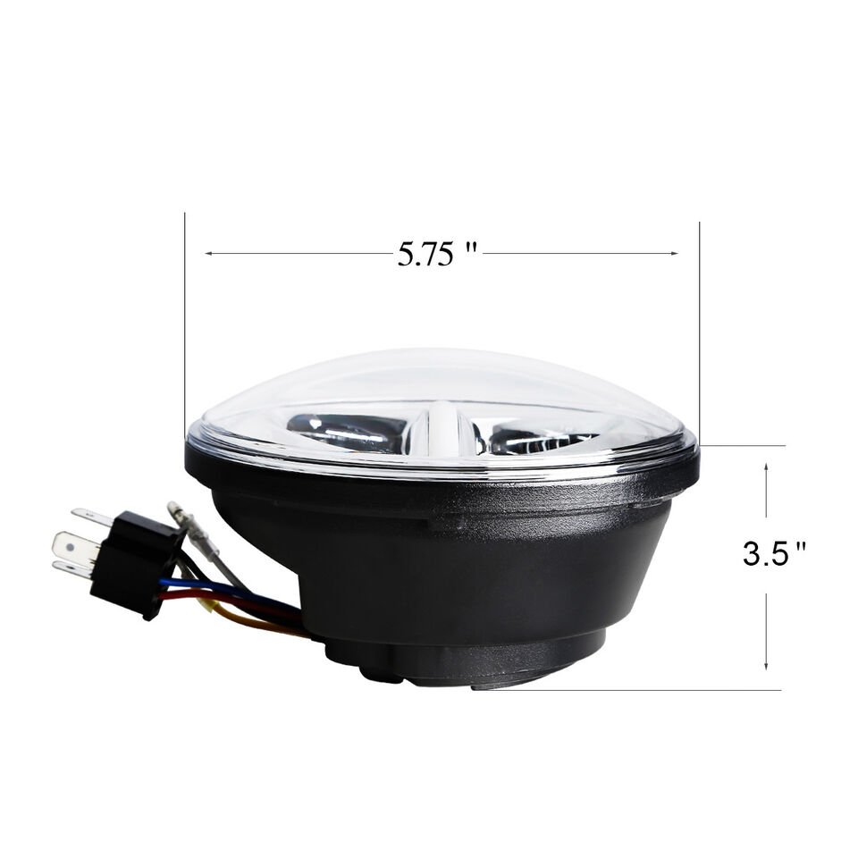 Headlight 5,75" LED - obrazek 7