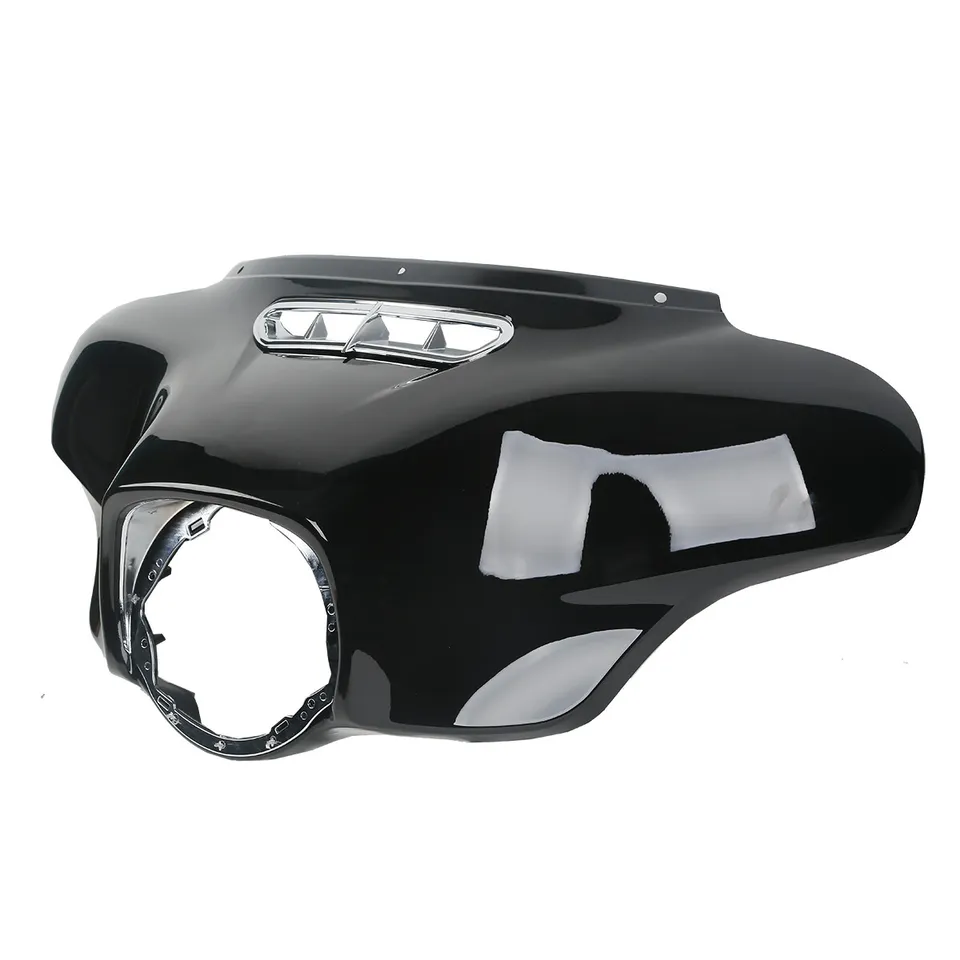 Front outer fairing glossy black Street Glide 14–23