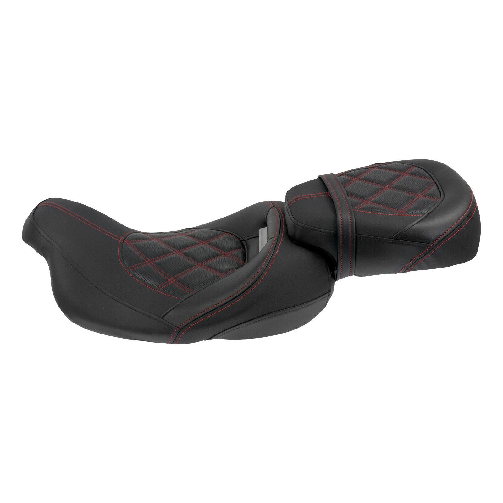Seat black/red Touring 09-23 - obrazek 7