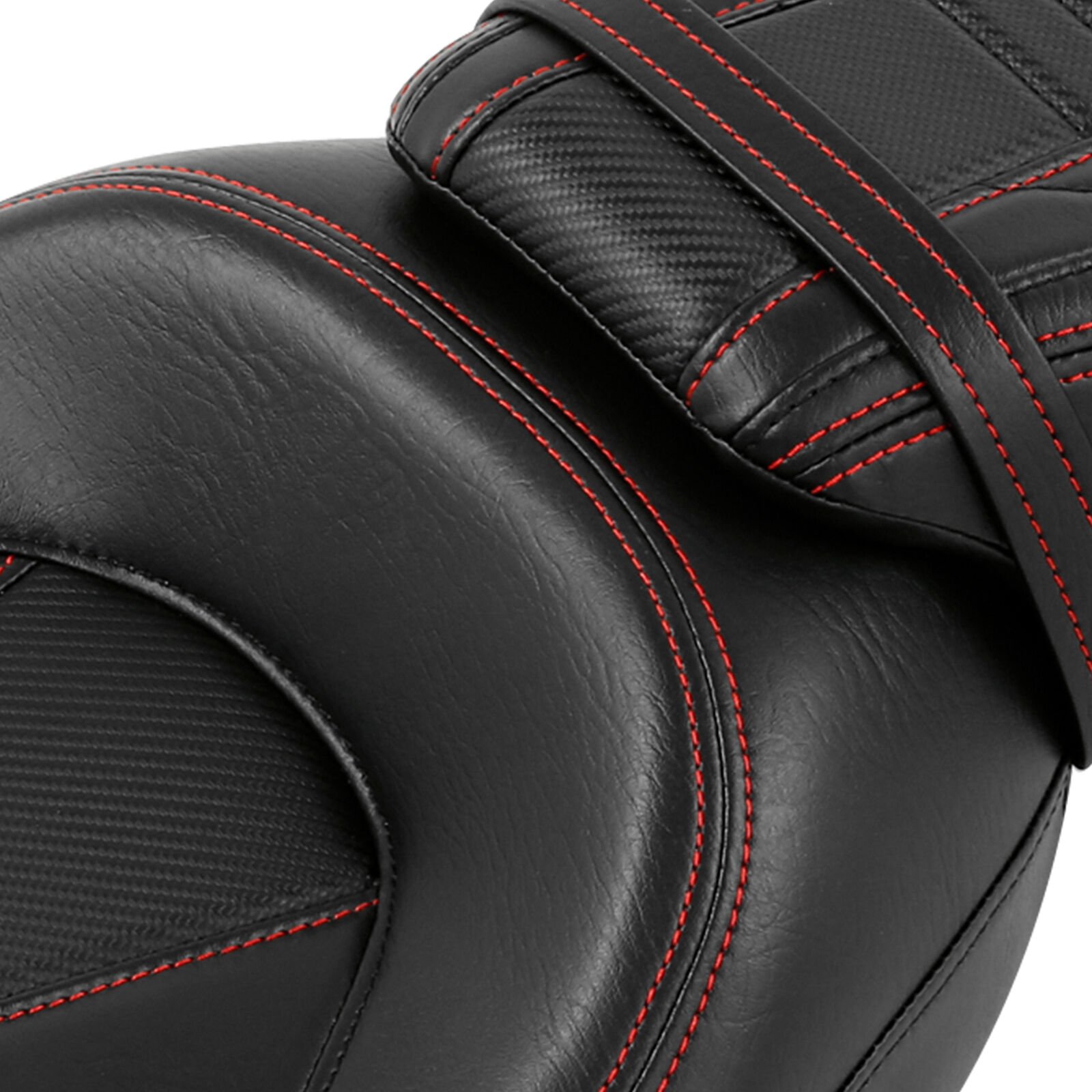 Seat black/red Touring 09-23 - obrazek 2