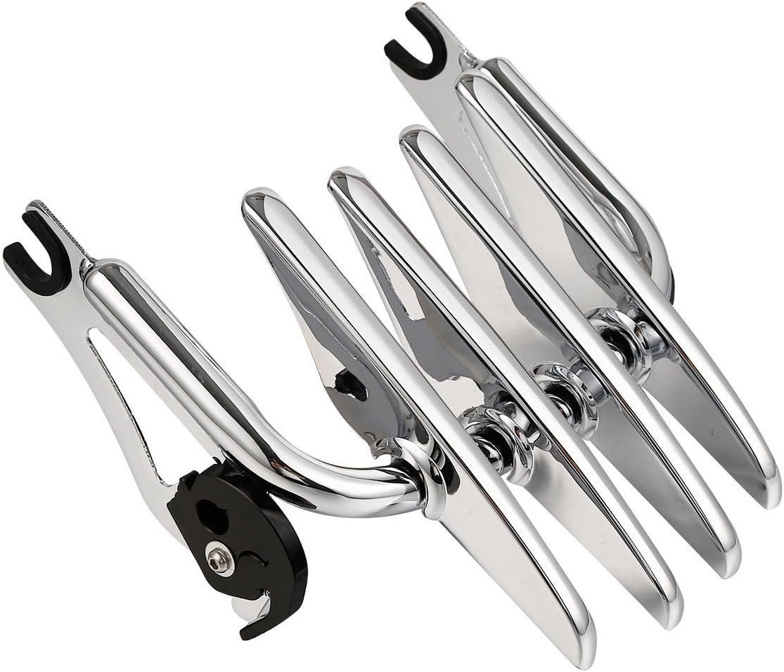 Luggage rack chrome Touring 09-23