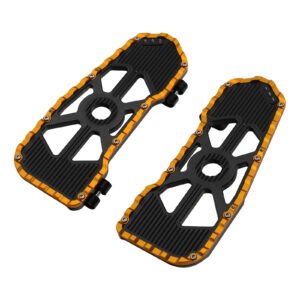 Front floorboard black/gold Touring 09-23