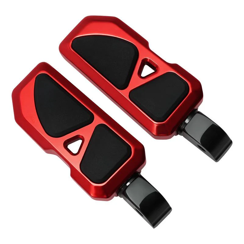 Rear footpegs red Low Rider 22+
