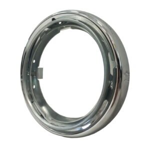 Headlight chrome trim ring and mounting 7" bracket Touring