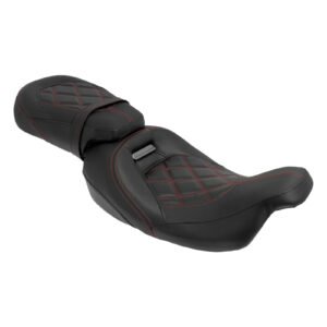 Seat black/red Touring 09-23