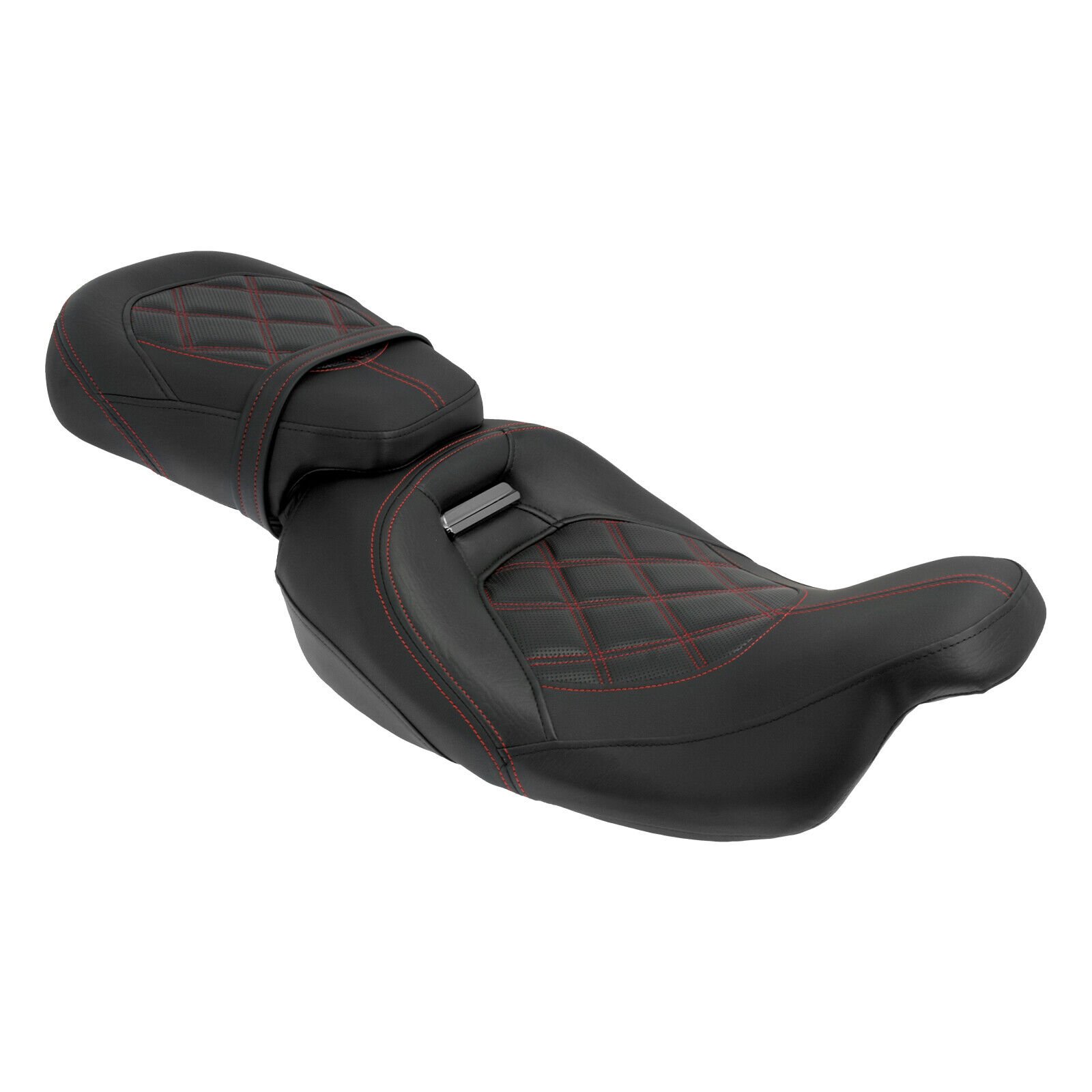 Seat black/red Touring 09-23