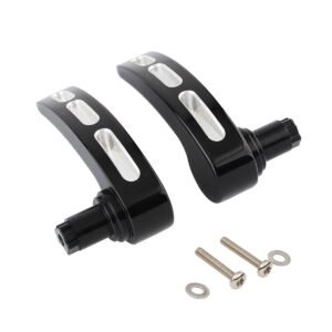 Saddlebags lid lifters CNC black Touring 14-23
