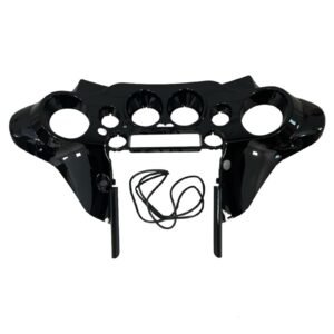 Front fairing inner glossy black for Street Glide 08–13