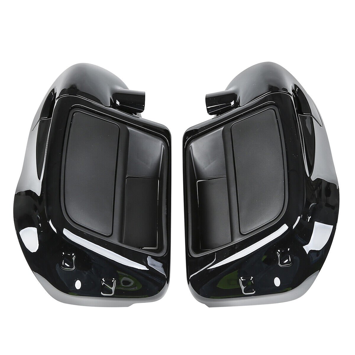 Black Glove Box Lower Vented Leg Fairings with speaker grills - obrazek 5