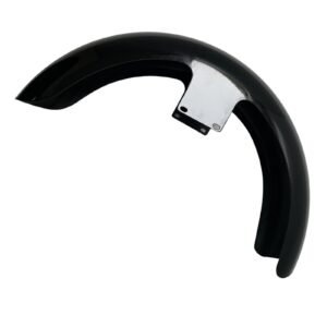 Front fender 19" black wheel Touring 14-up