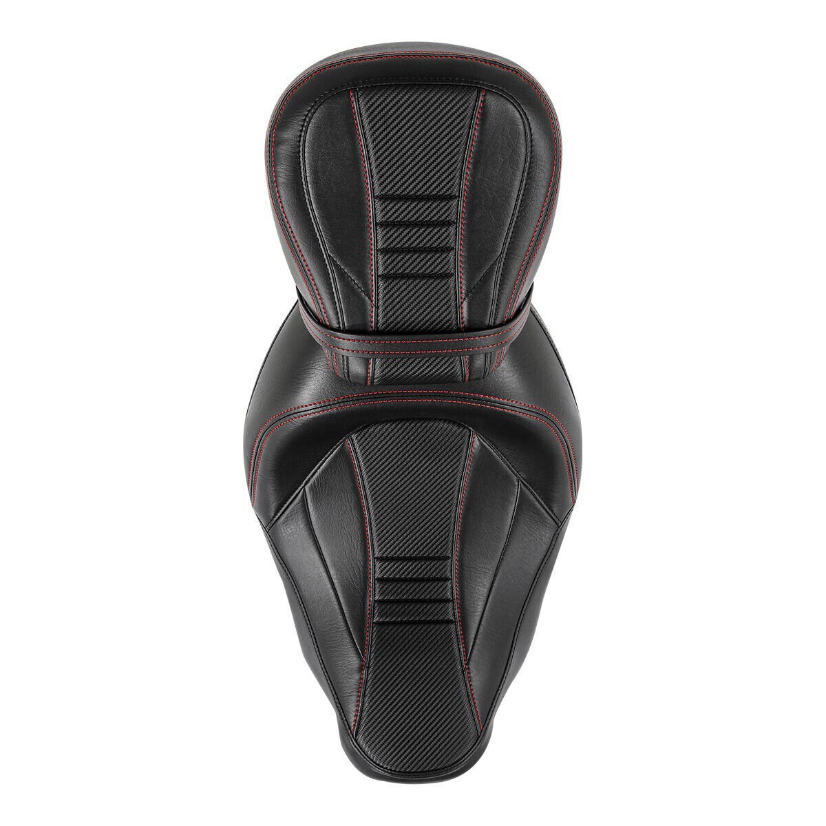 Seat black/red Touring 09-23 - obrazek 5