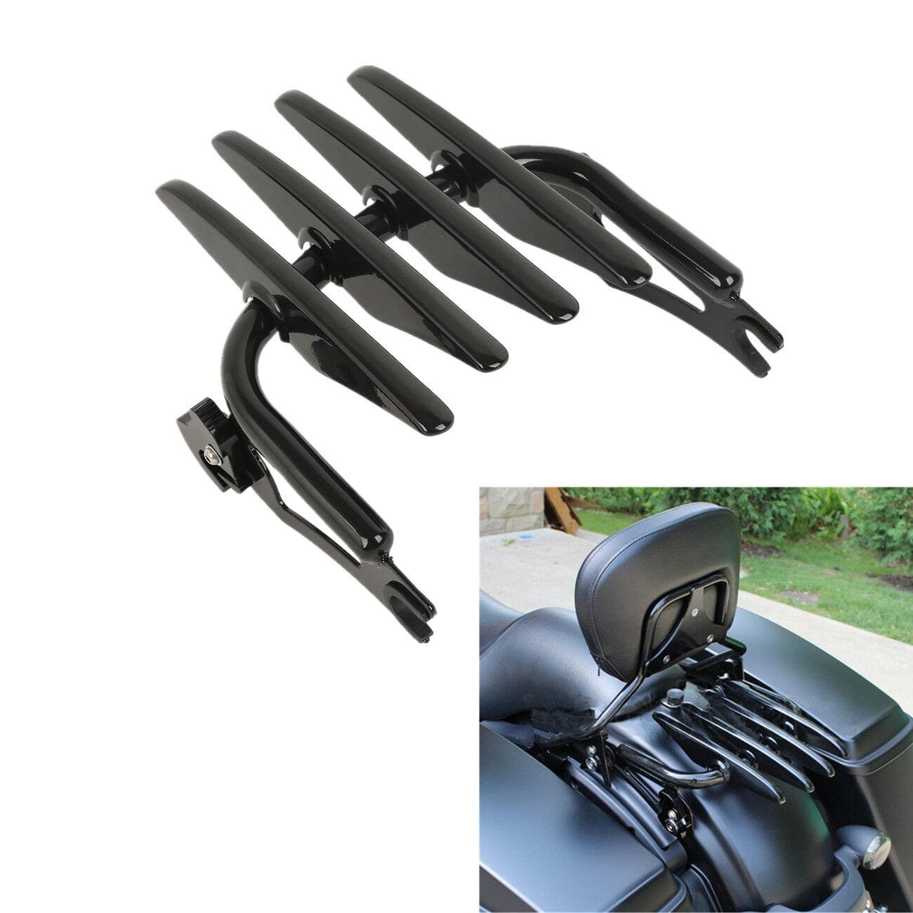 Luggage rack black Touring 09-23 - obrazek 12