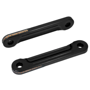 Front fork turn signal black for Touring 14–23