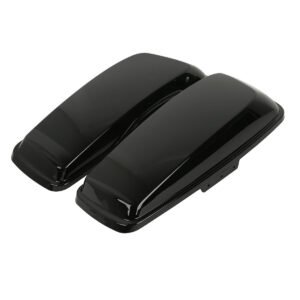 Saddlebags lids glossy black Touring 14–23