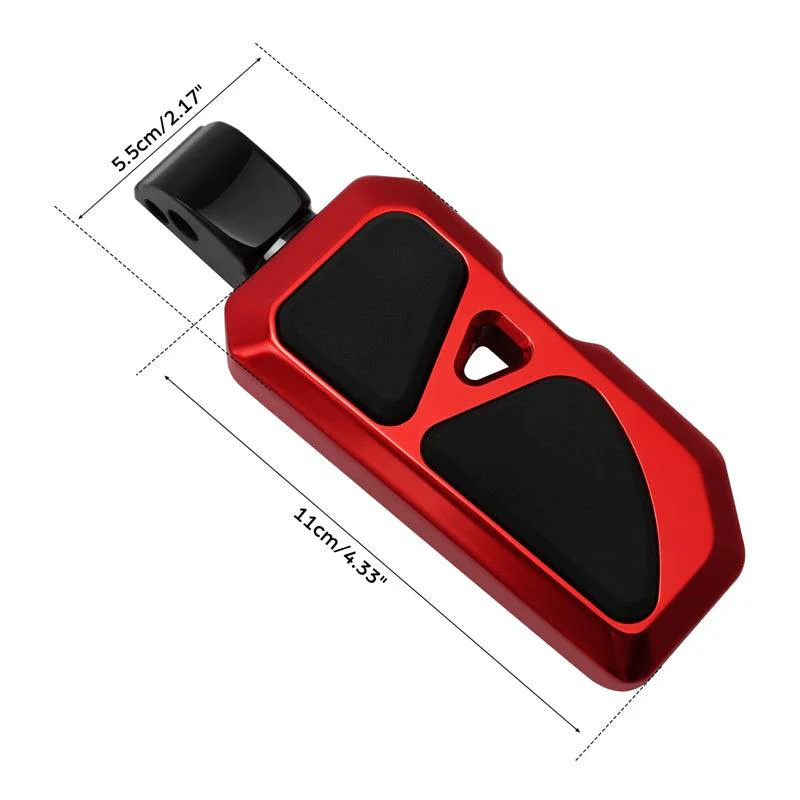 Rear footpegs red Low Rider 22+ - obrazek 8