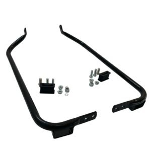 Saddlebag support brackets black Touring 97–08