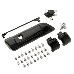 Tour Pack trunk hinges and lid latch black Touring 14–23