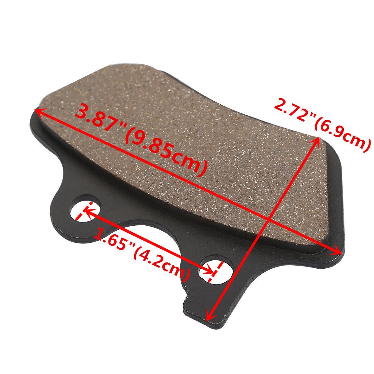Front/rear carbon brake pads Softail - obrazek 7