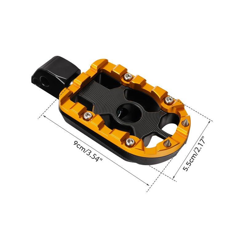 Rear footpegs black/gold Low Rider - obrazek 4
