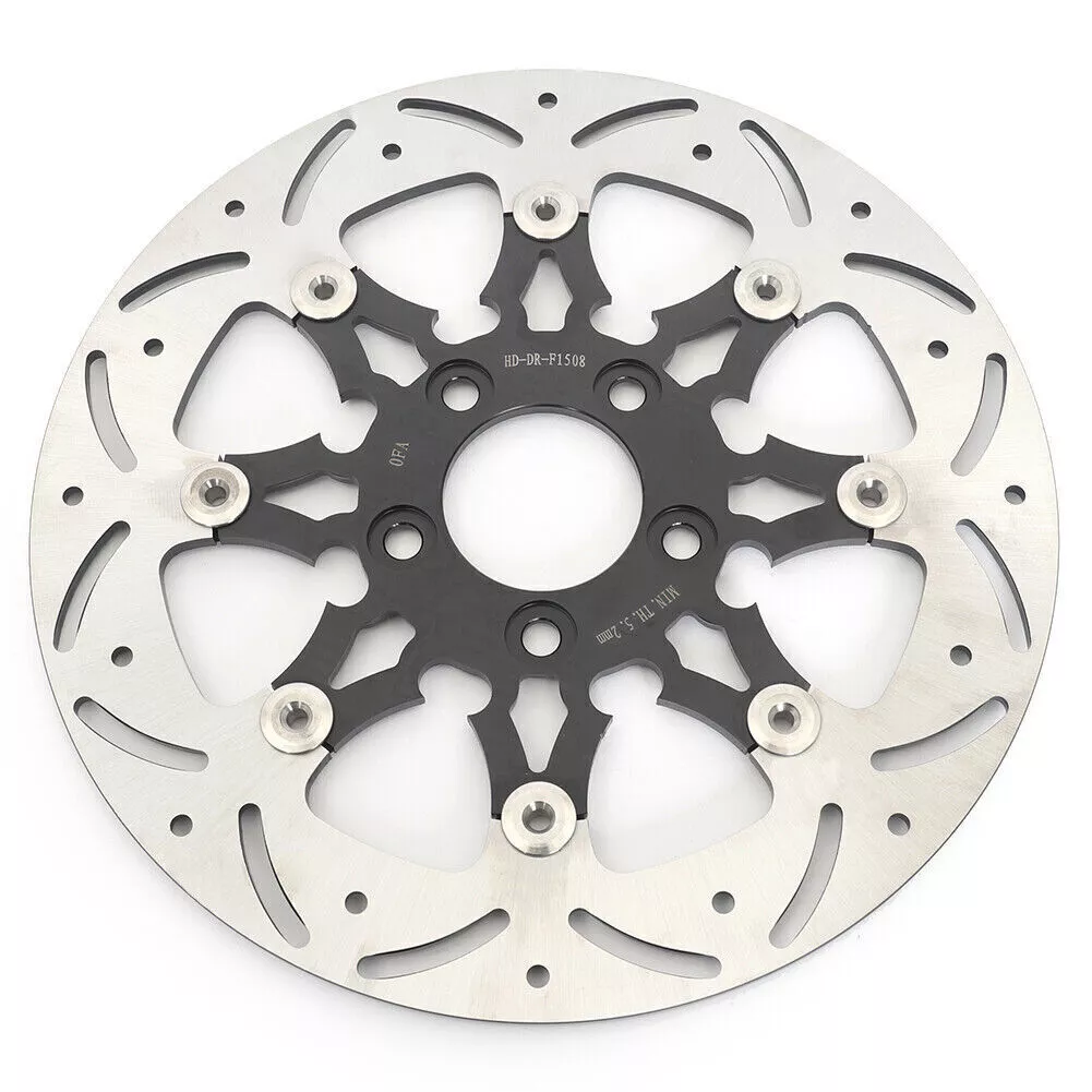 Rear brake disc black floating 29cm - obrazek 5