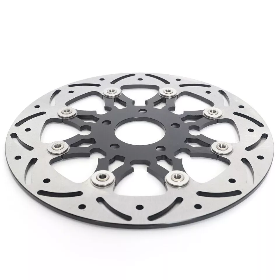 Rear brake disc black floating 29cm - obrazek 4