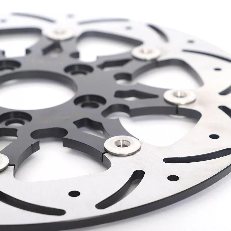 Rear brake disc black floating 29cm - obrazek 3