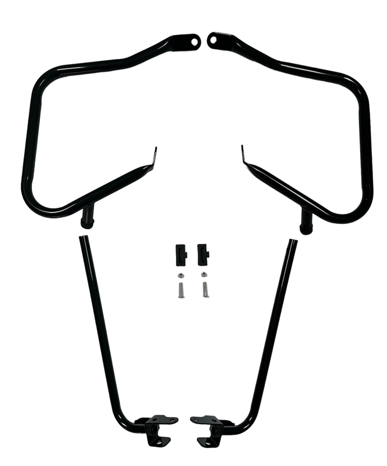 Saddlebag crash bars black Touring 14-23 - obrazek 4