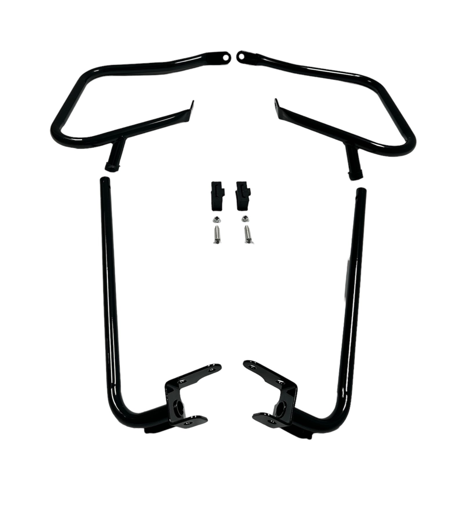 Saddlebag crash bars black Touring 14-23 - obrazek 5