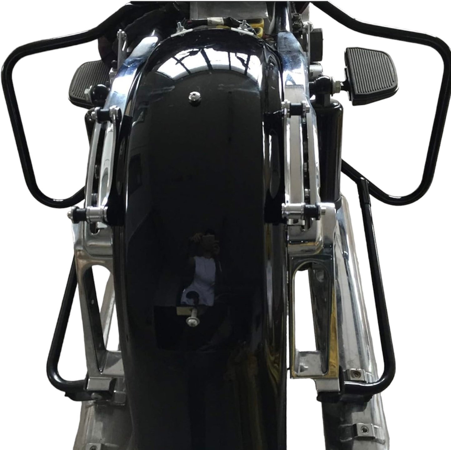 Saddlebag crash bars black Touring 14-23 - obrazek 3