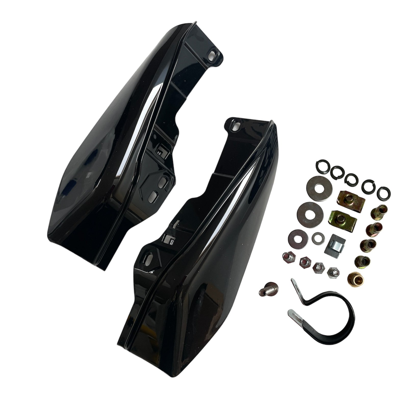 Mid frame air deflectors black for Touring 09-23 - obrazek 2
