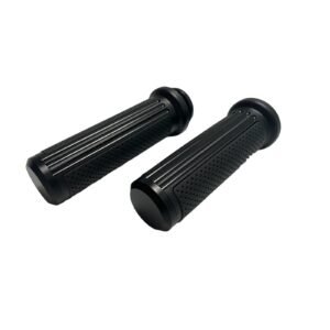 Handlebar grips black 1" electric throttle