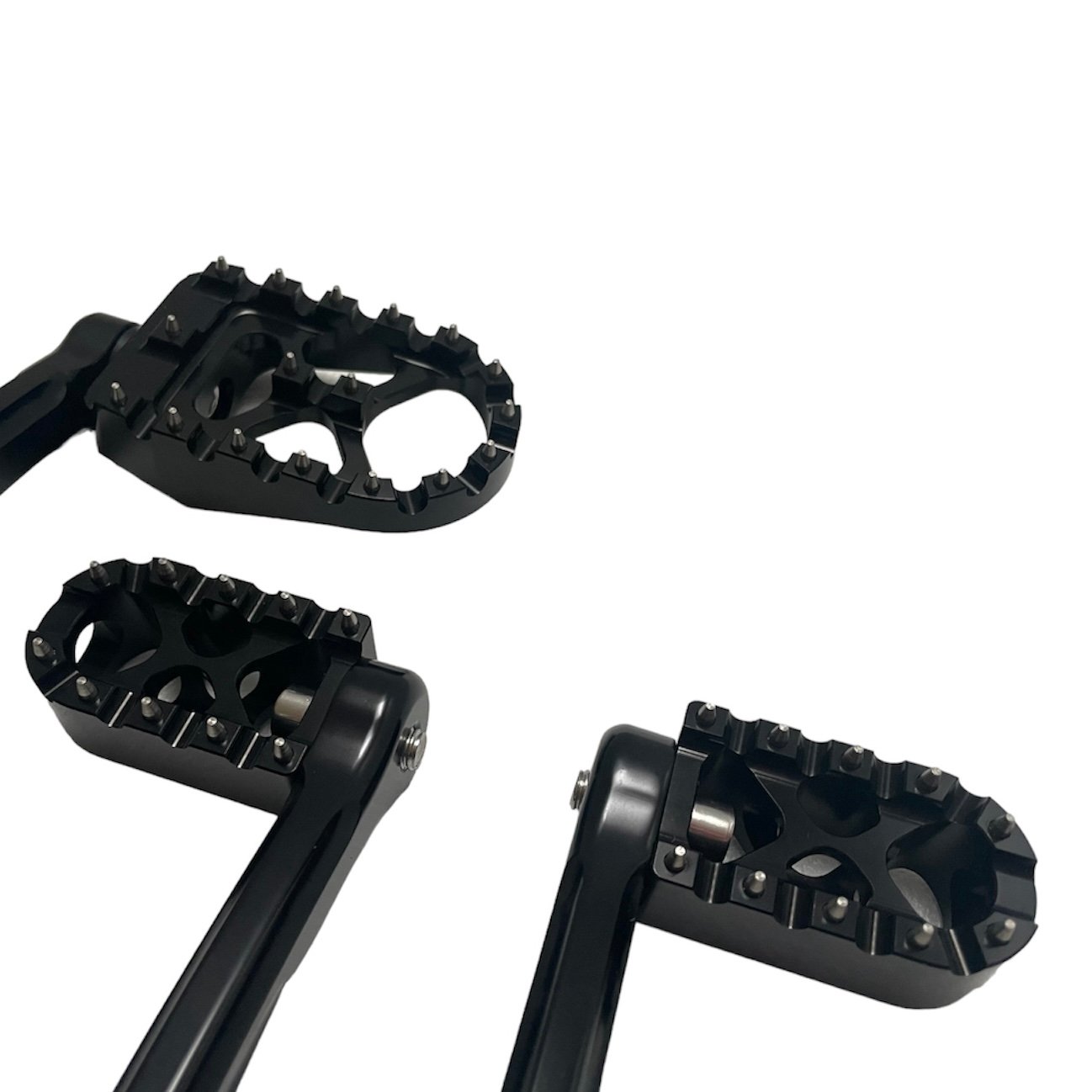 Brake arm pedal/gear shift lever pegs black MX style - obrazek 8